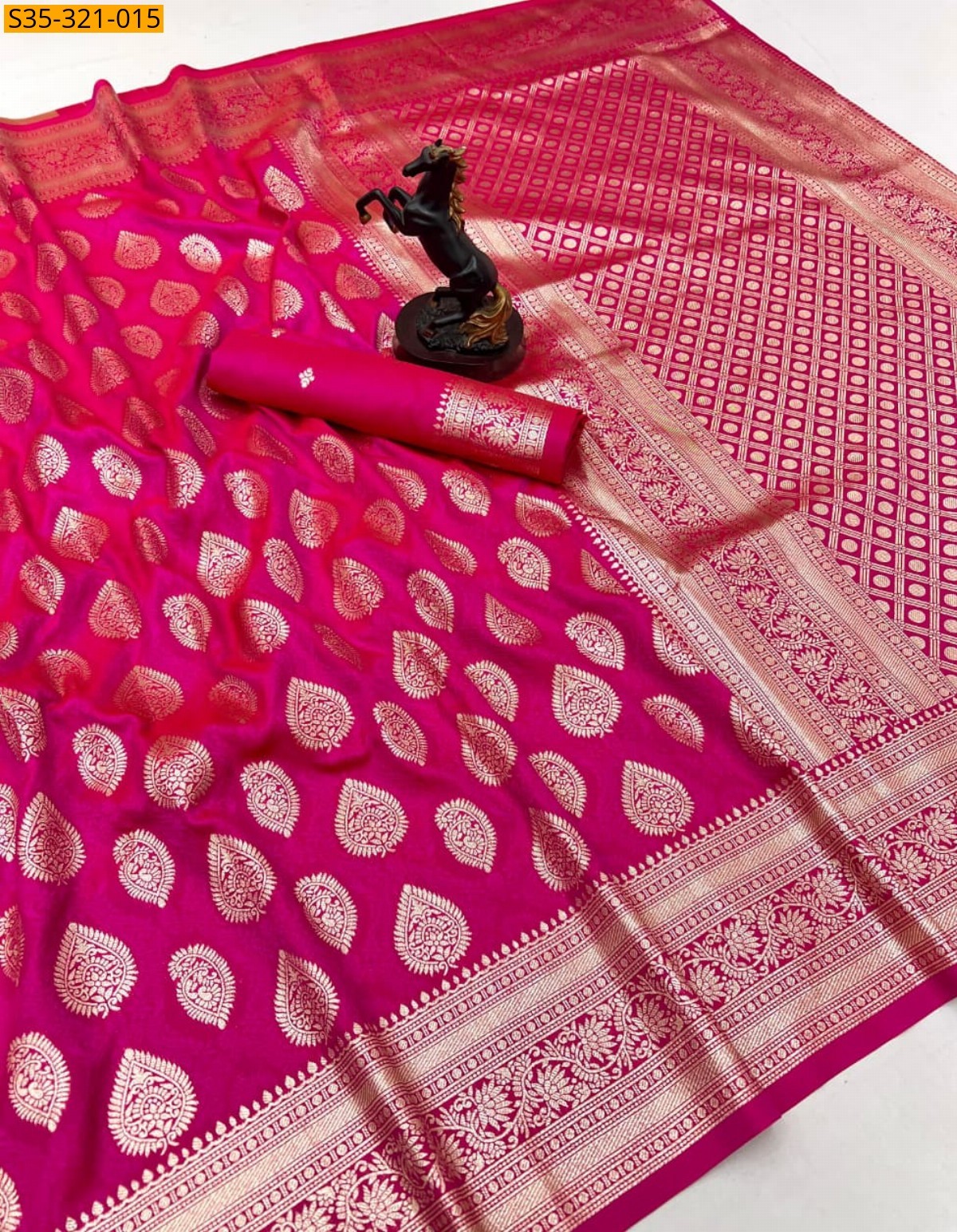 Banarasi soft silk saree
