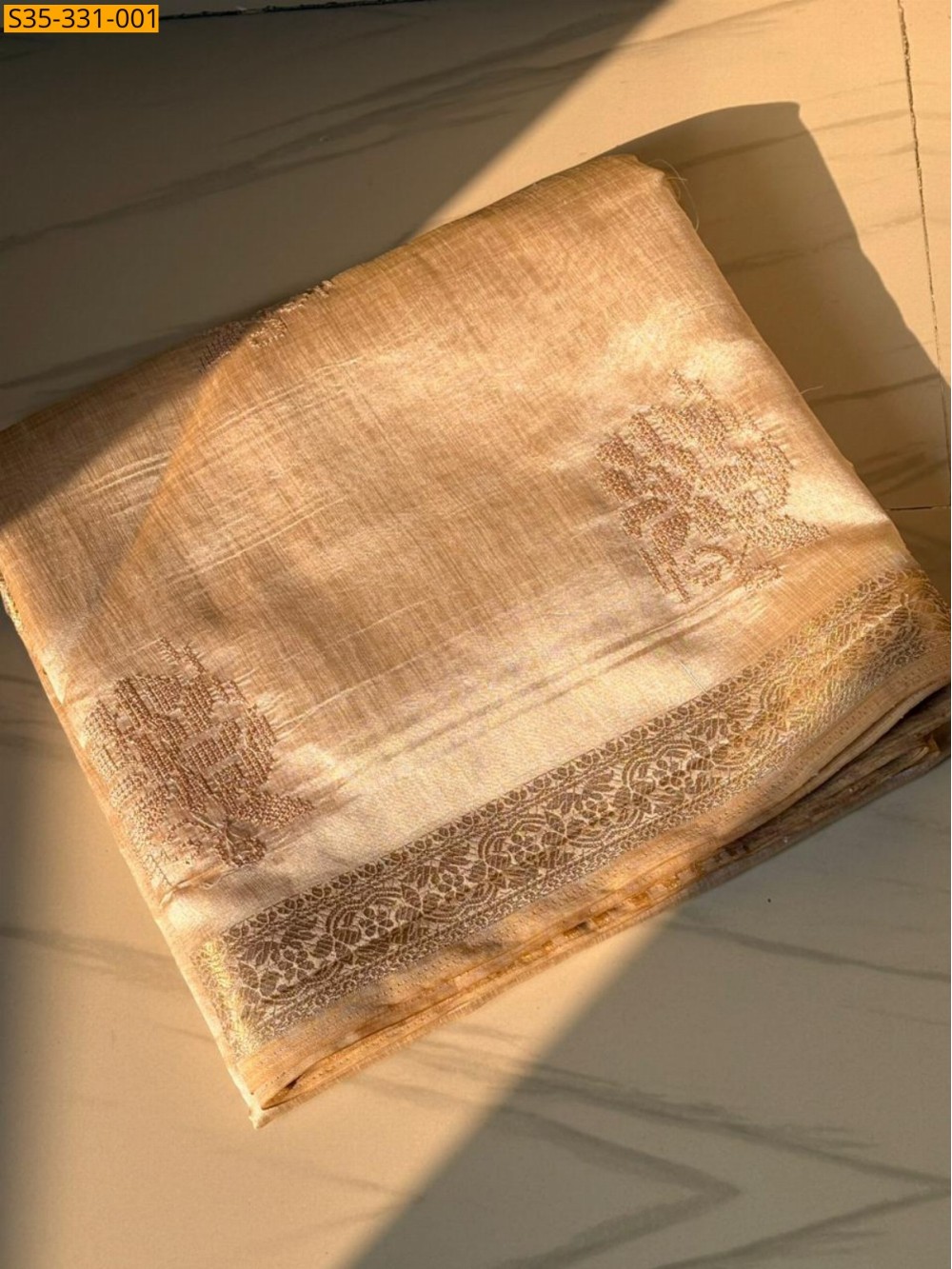 Sandle Tussar silk Sarees Sandle Tussar silk Sarees