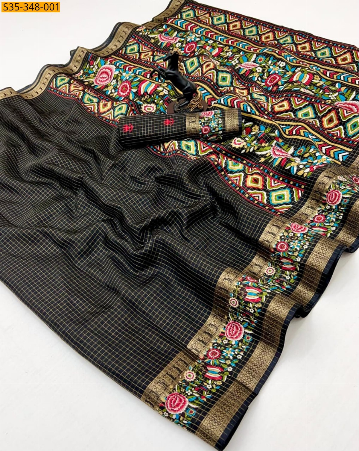 Black Spice Silk Sarees