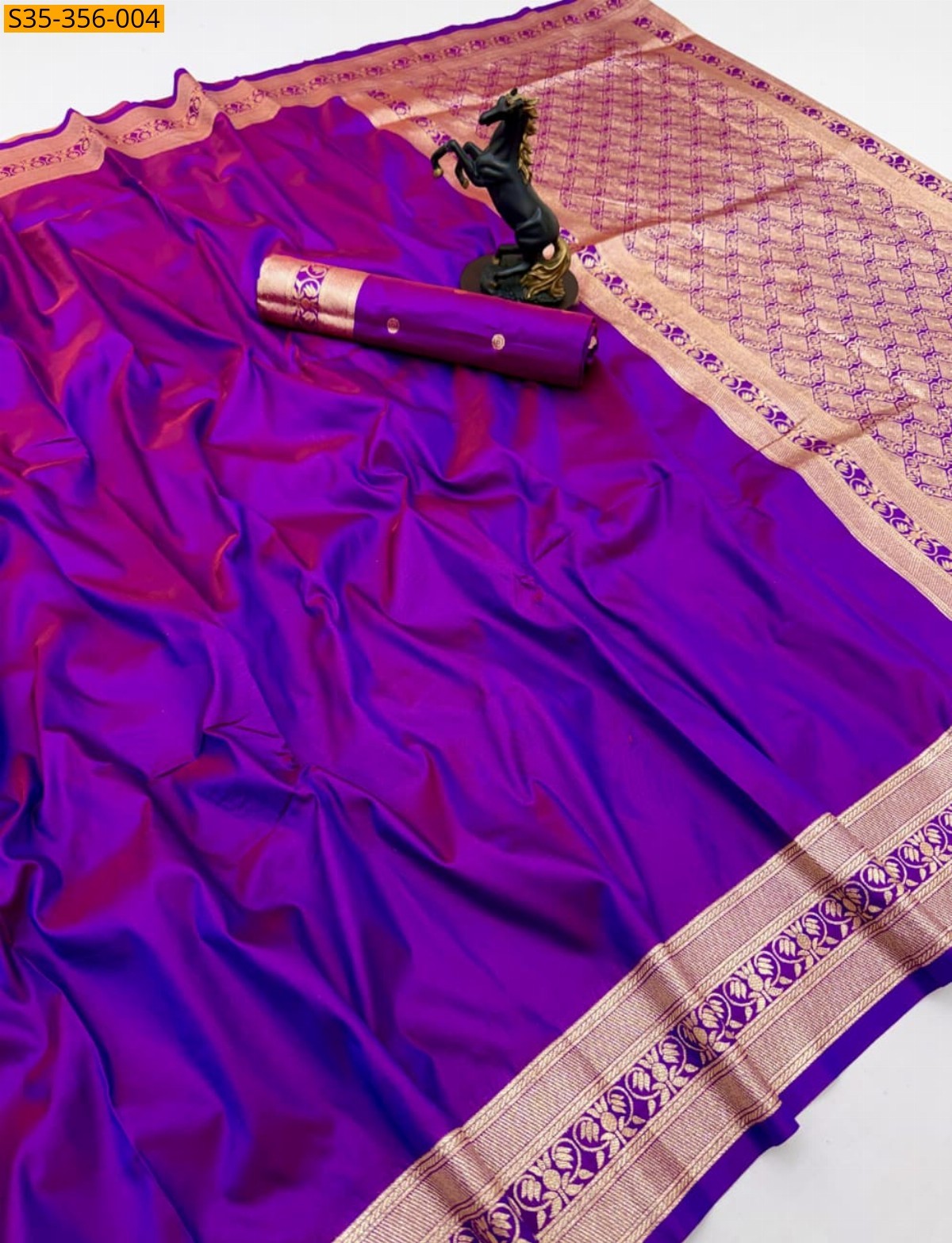 Violet Fancy  Soft silk Weaving saree