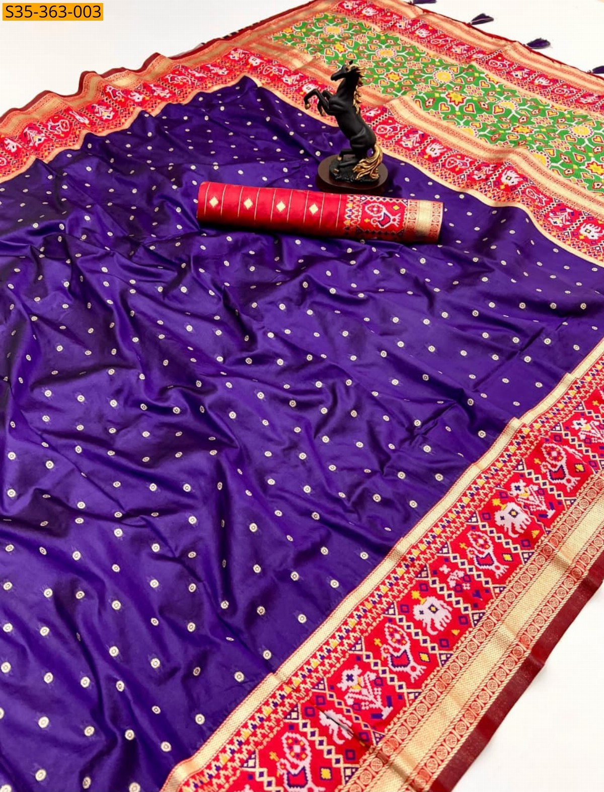 Voilet Soft Silk Sarees