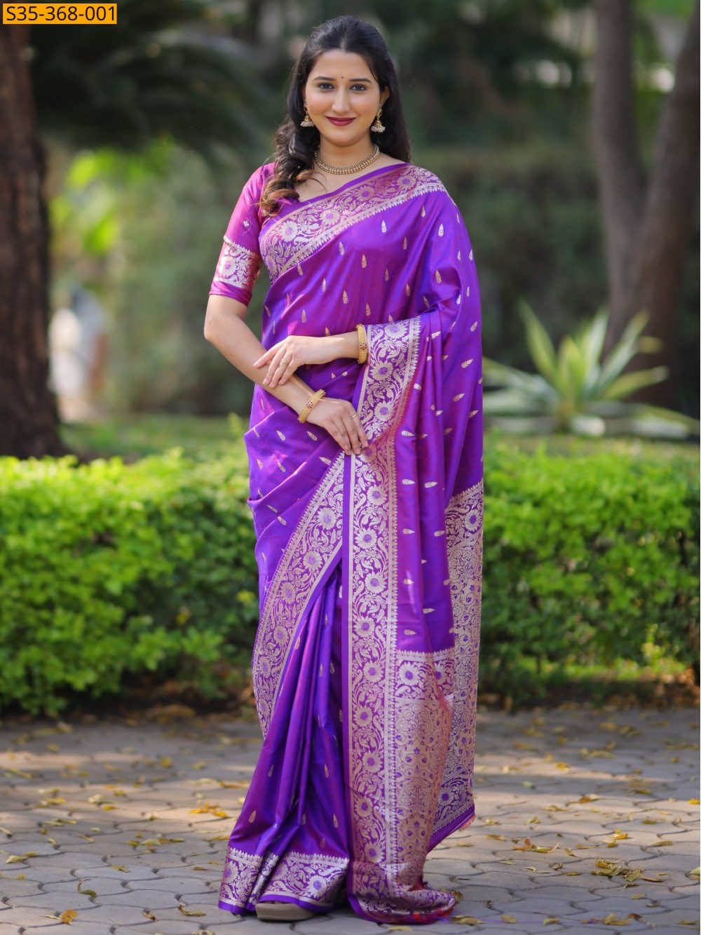 Fancy Banarasi Silk Saree