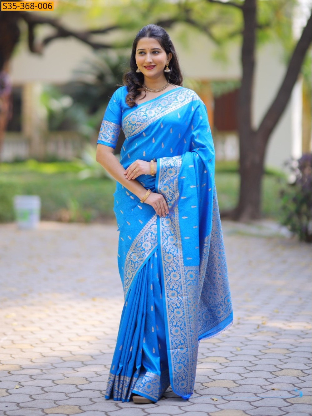 Fancy Banarasi Silk Saree