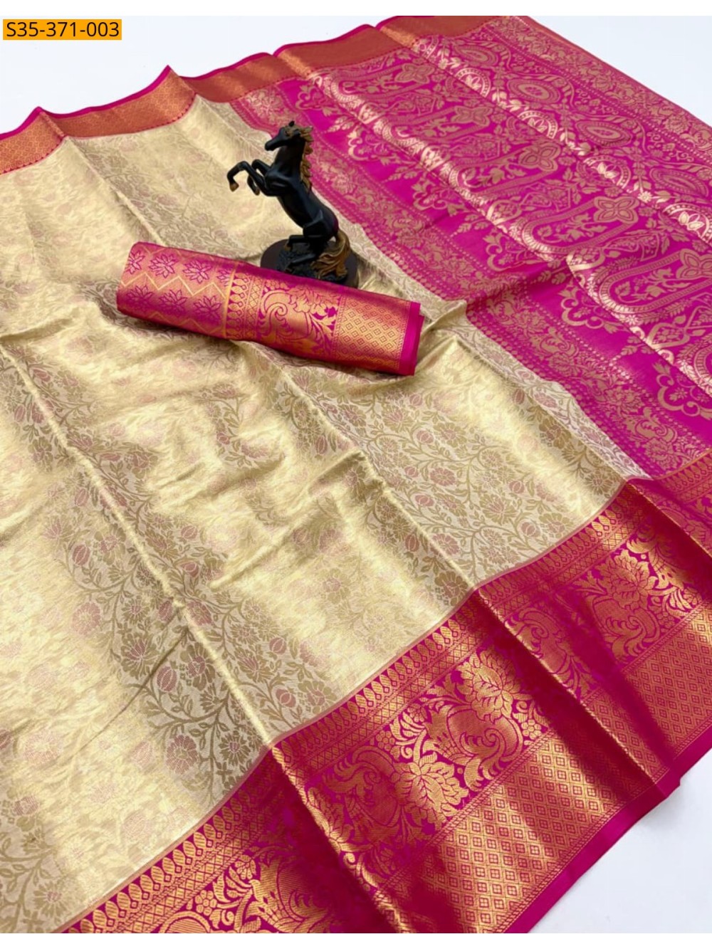Fancy Kanchipuram Silk Saree
