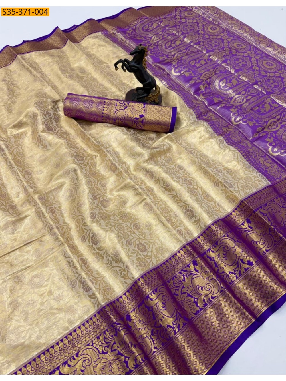 Fancy Kanchipuram Silk Saree