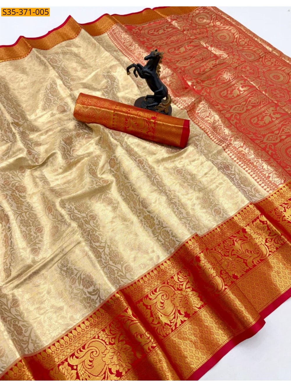 Fancy Kanchipuram Silk Saree