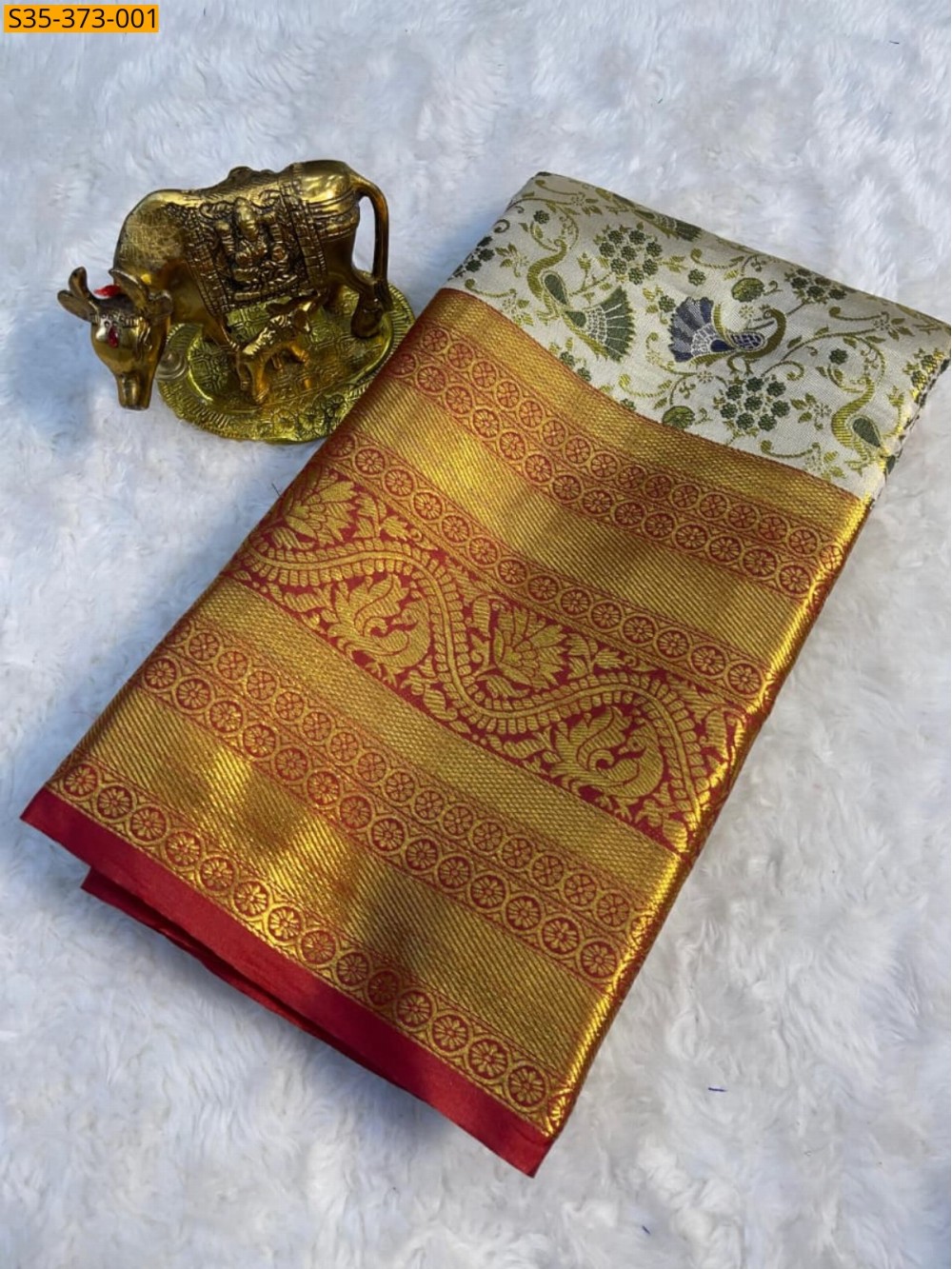 Fancy Kanjivaram Silk Saree