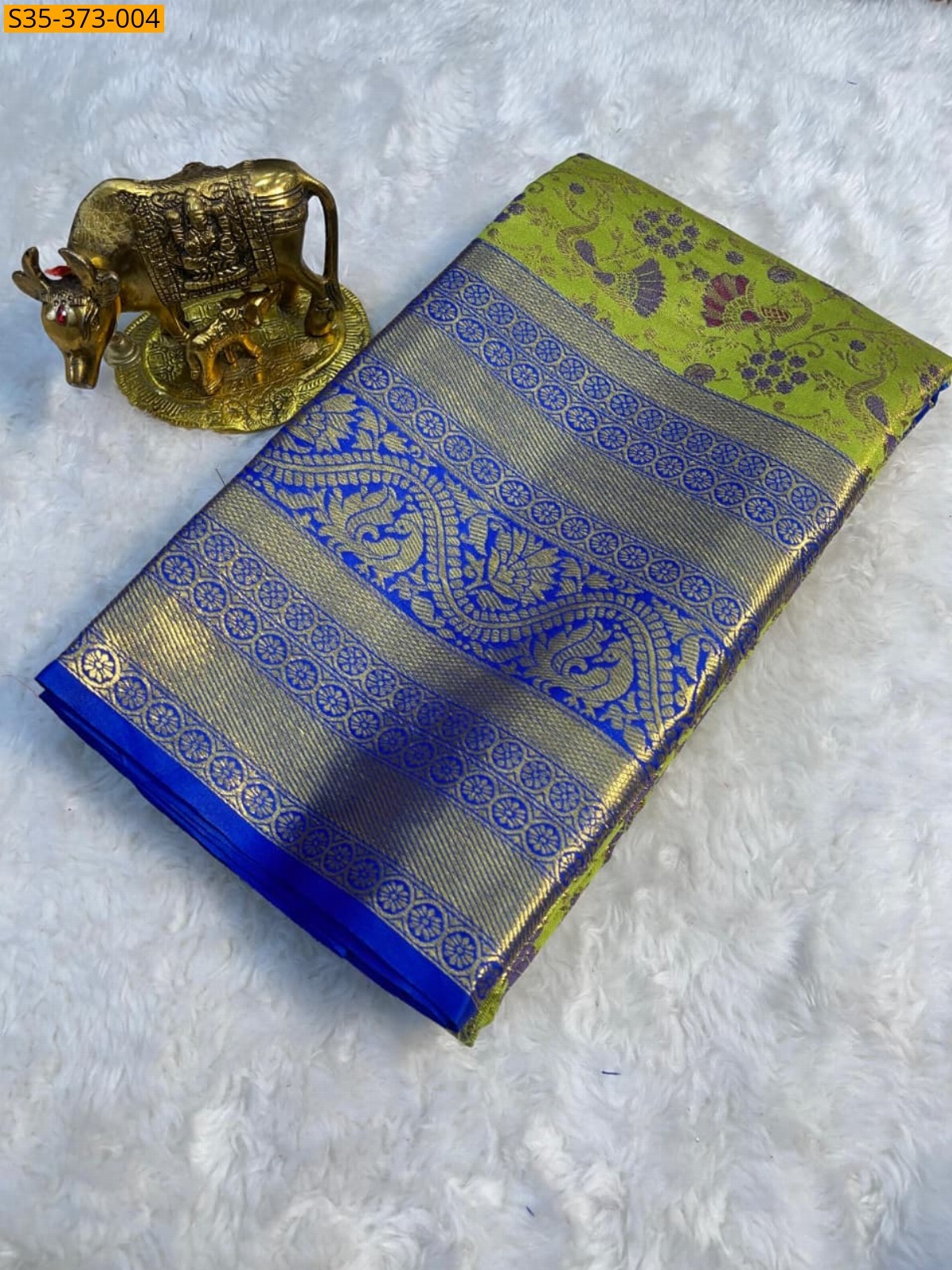 Green Fancy Kanjivaram Silk Saree