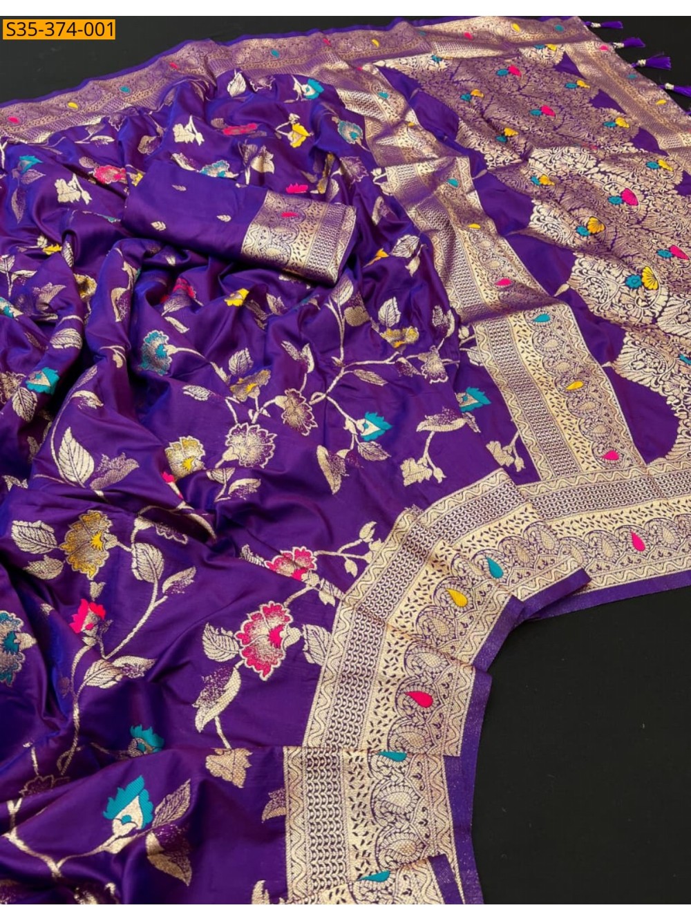 Fancy Potalo Soft Silk Saree