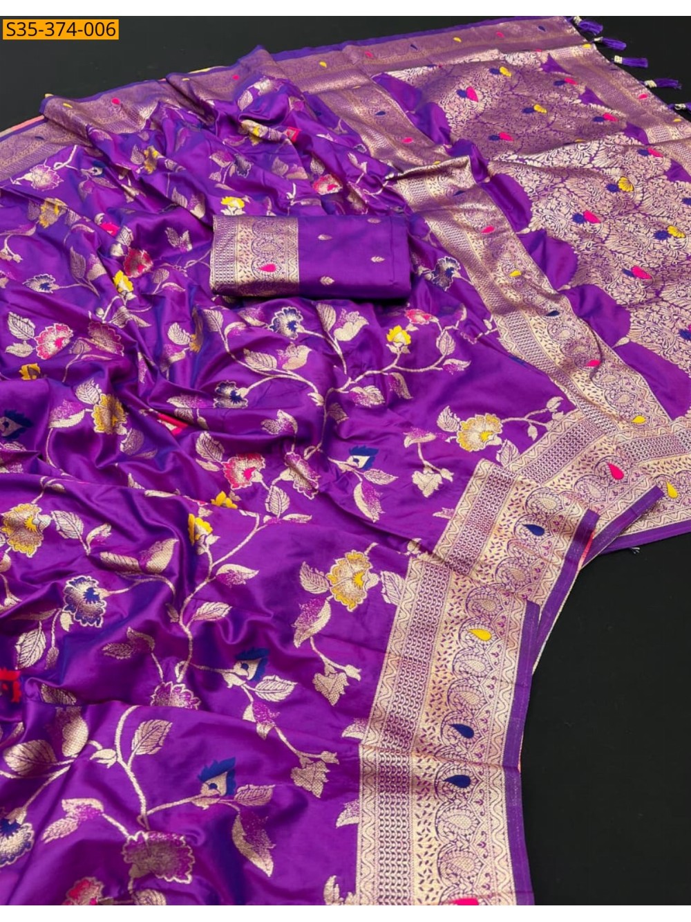 Fancy Potalo Soft Silk Saree