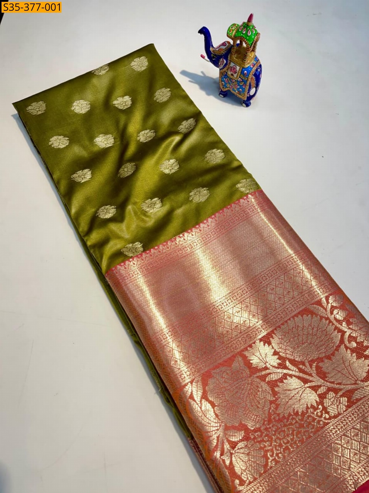 Fancy Semi Silk Saree