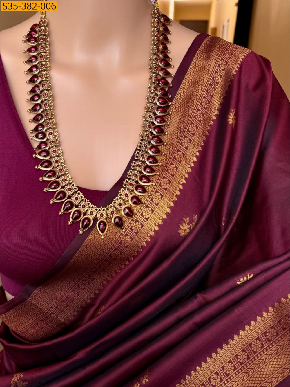 Fancy Soft banarasi silk saree