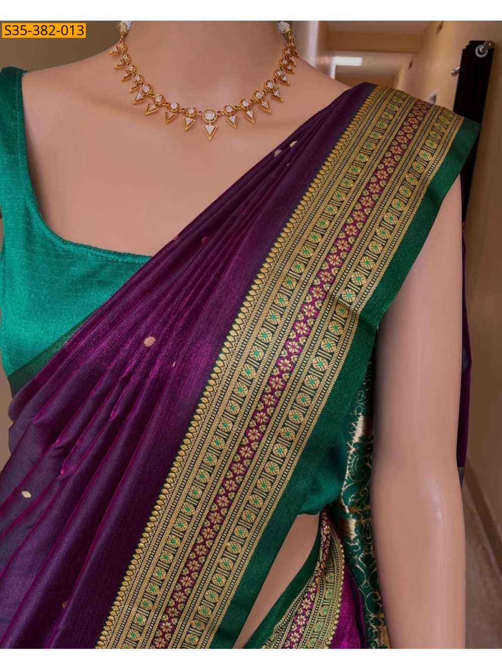 Fancy Soft banarasi silk saree