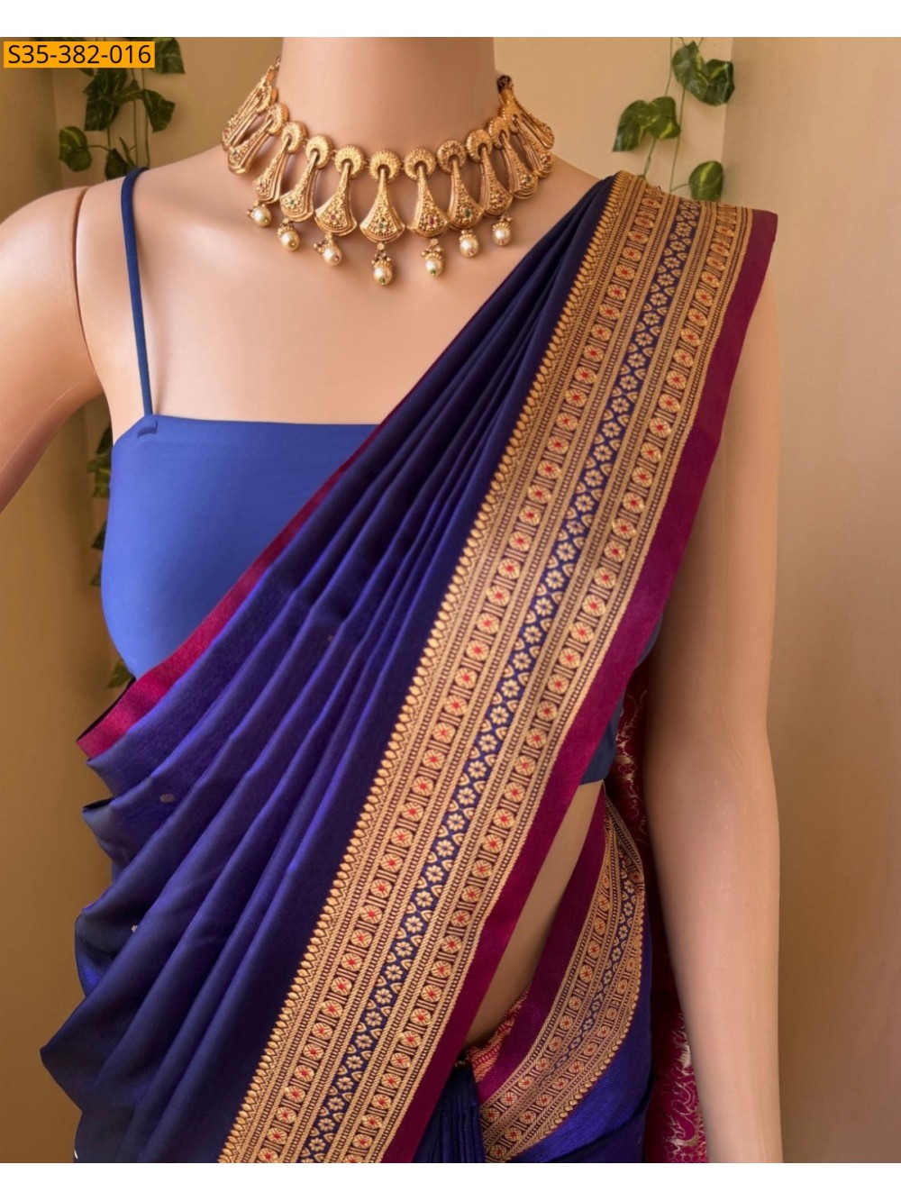 Fancy Soft banarasi silk saree