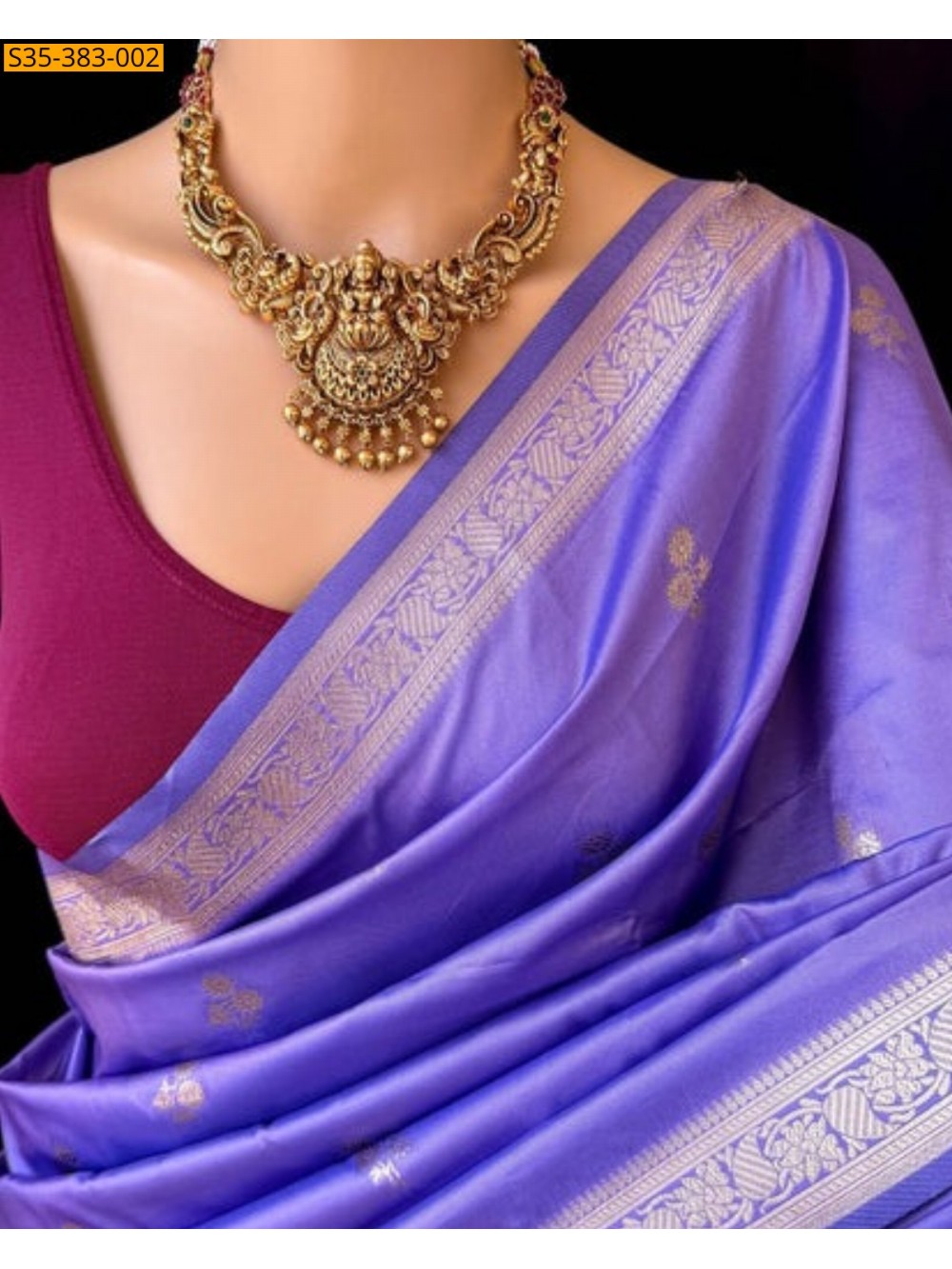 Fancy Soft banarasi silk saree