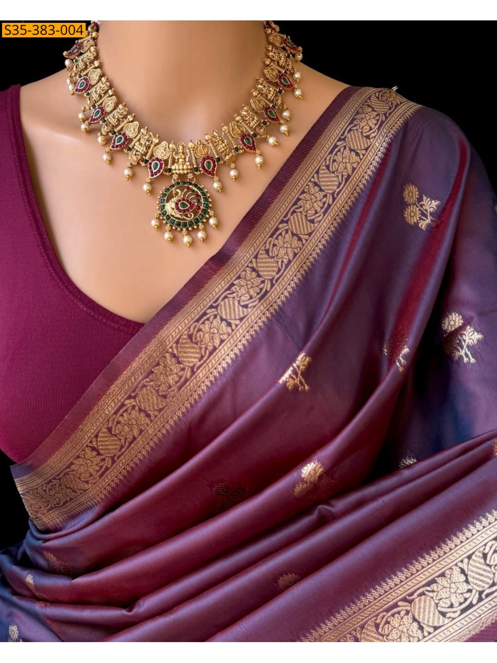 Fancy Soft banarasi silk saree