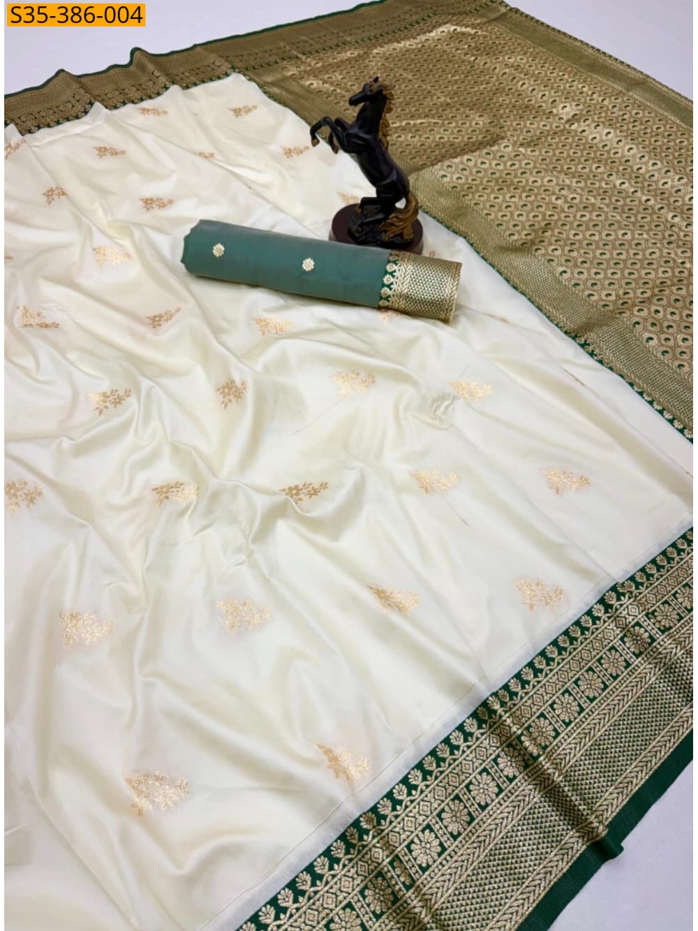 Fancy banarasi silk saree