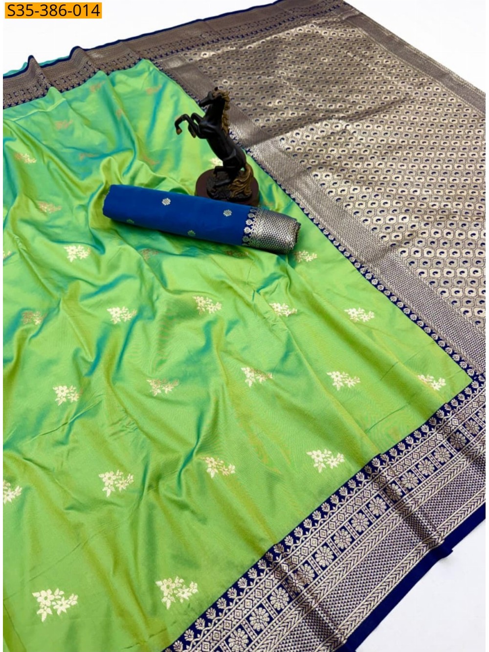 Fancy banarasi silk saree