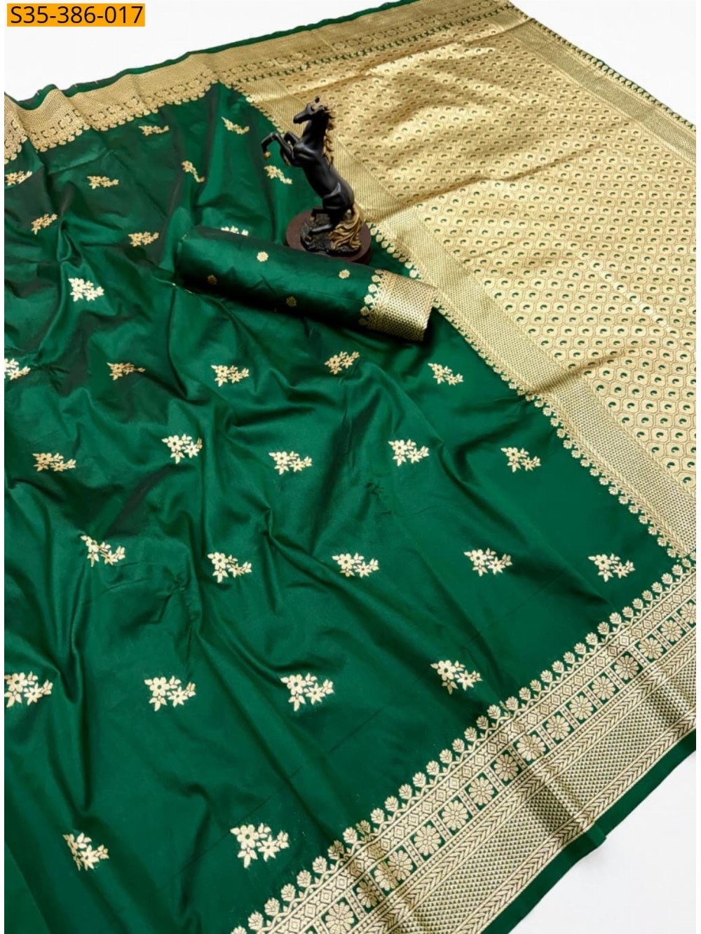 Fancy banarasi silk saree