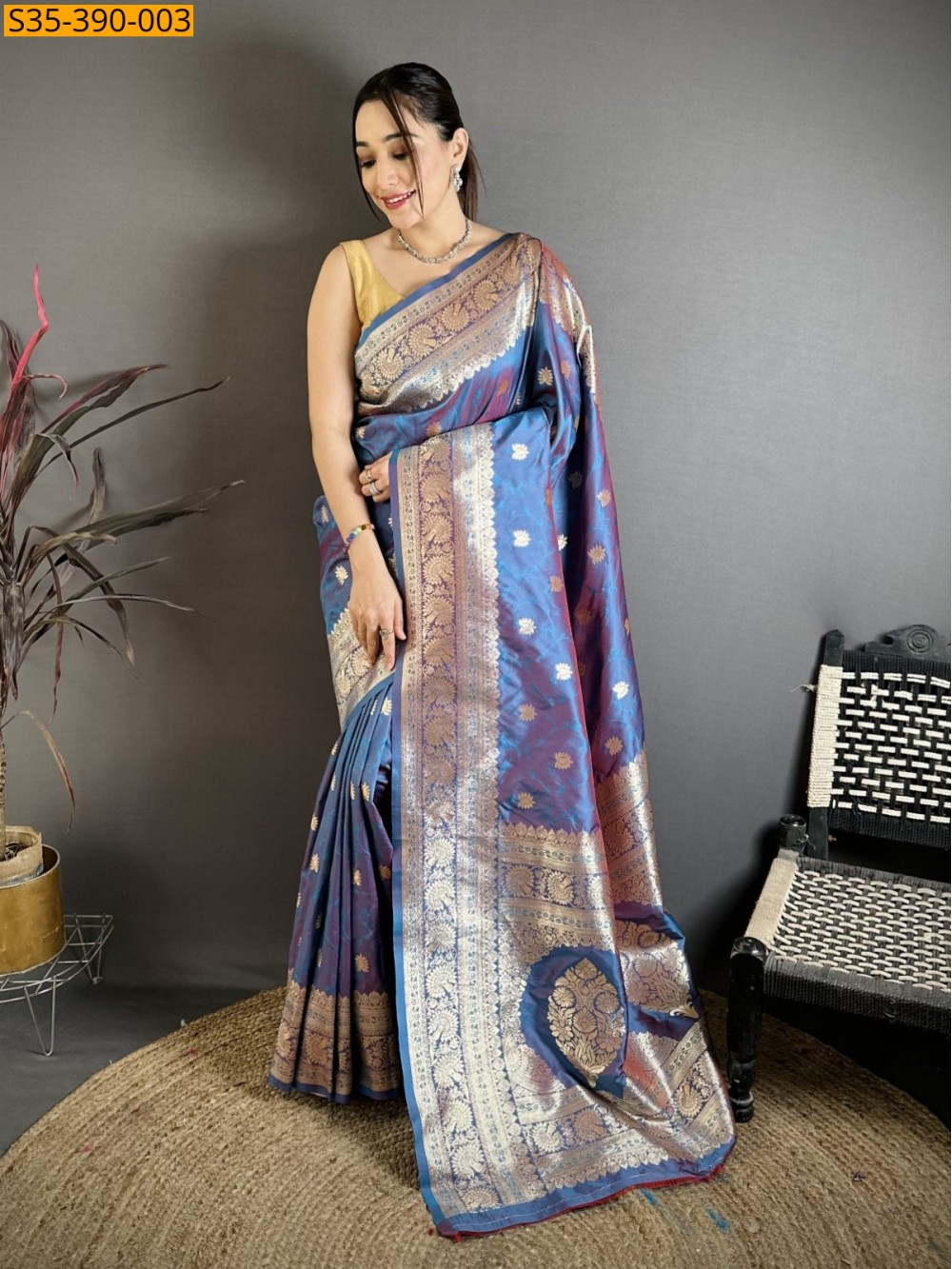 Fancy banarasi silk saree saree