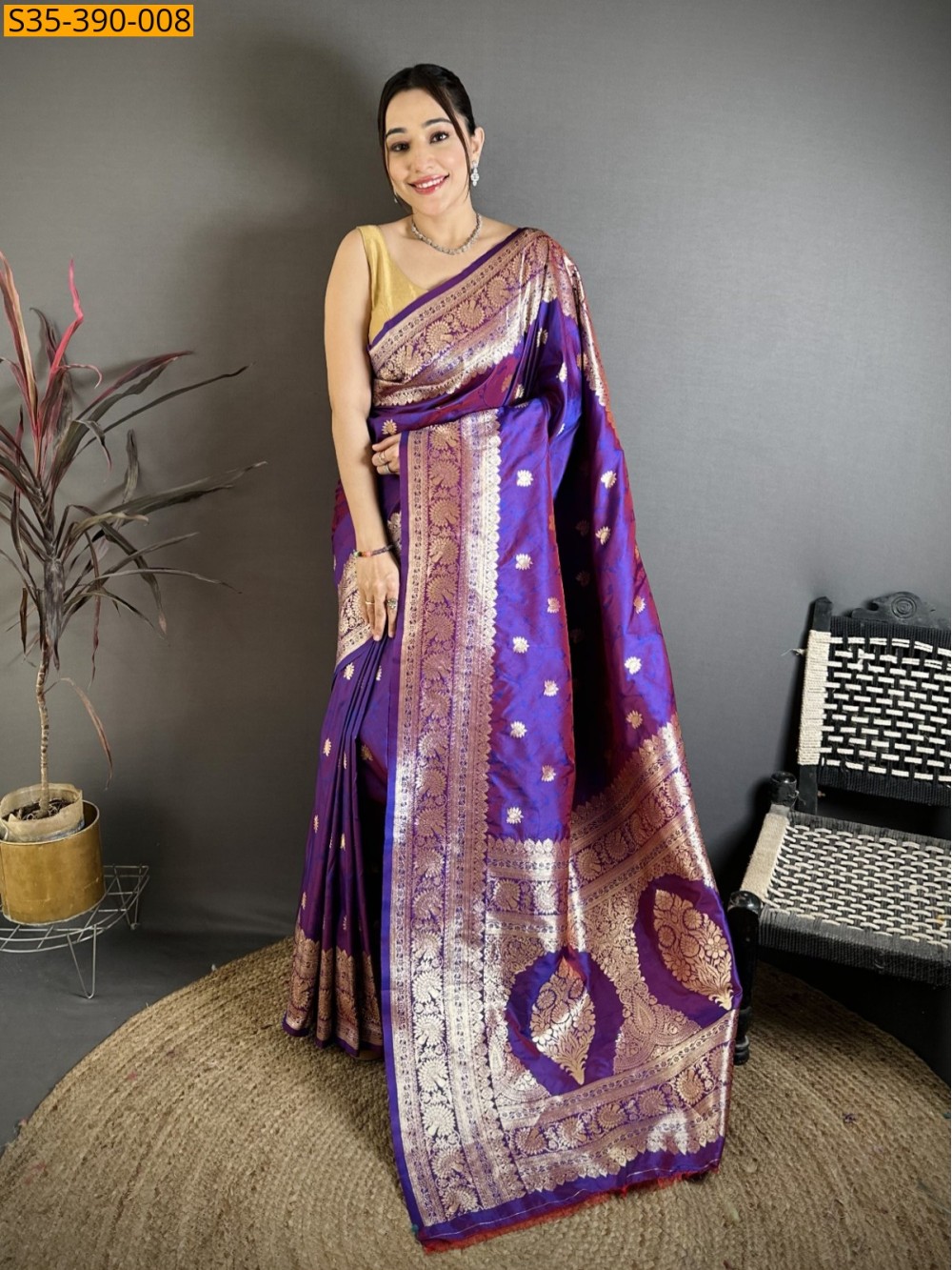 Fancy banarasi silk saree saree