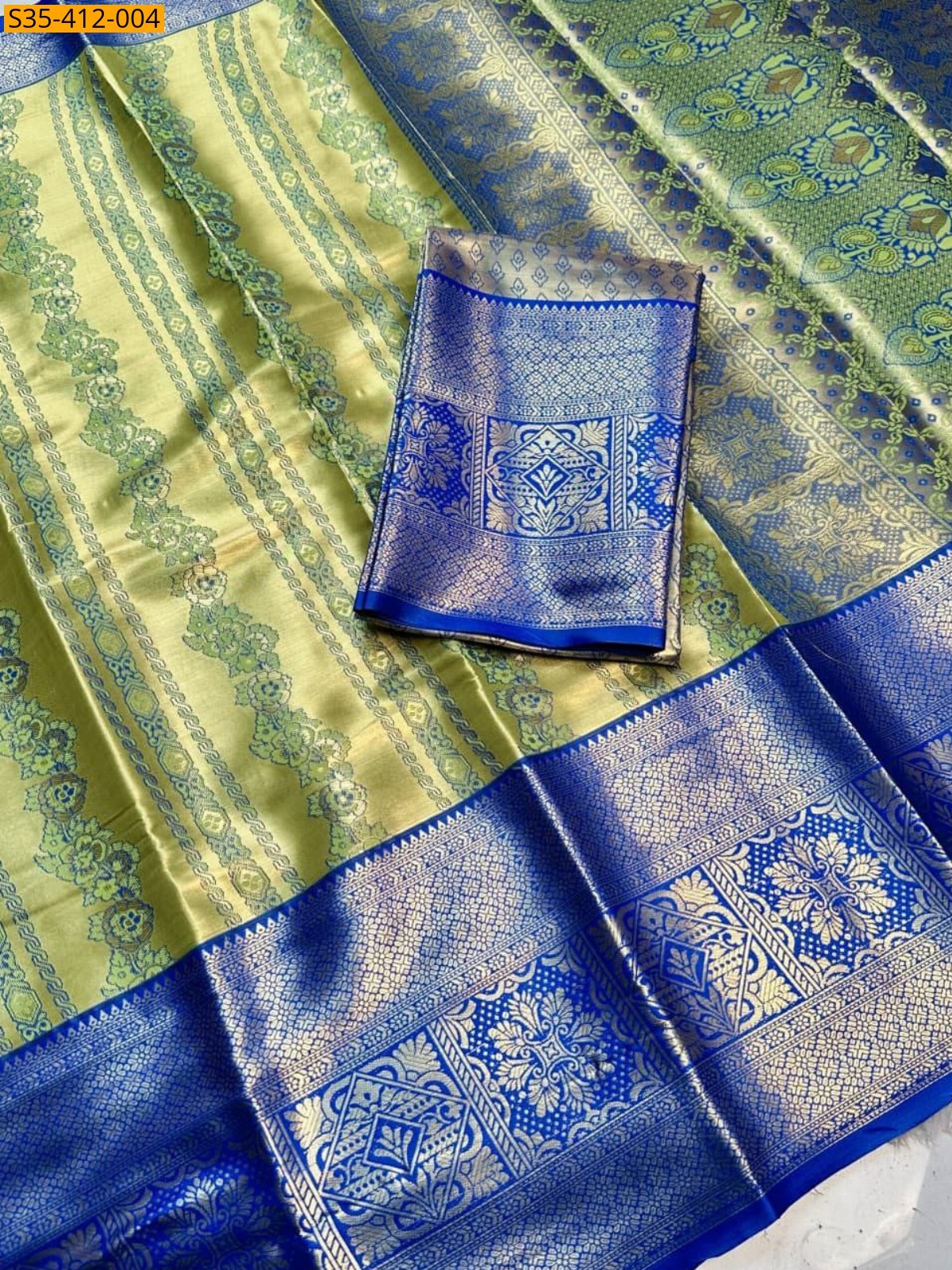 Green Fancy Kanjivaram Silk Saree
