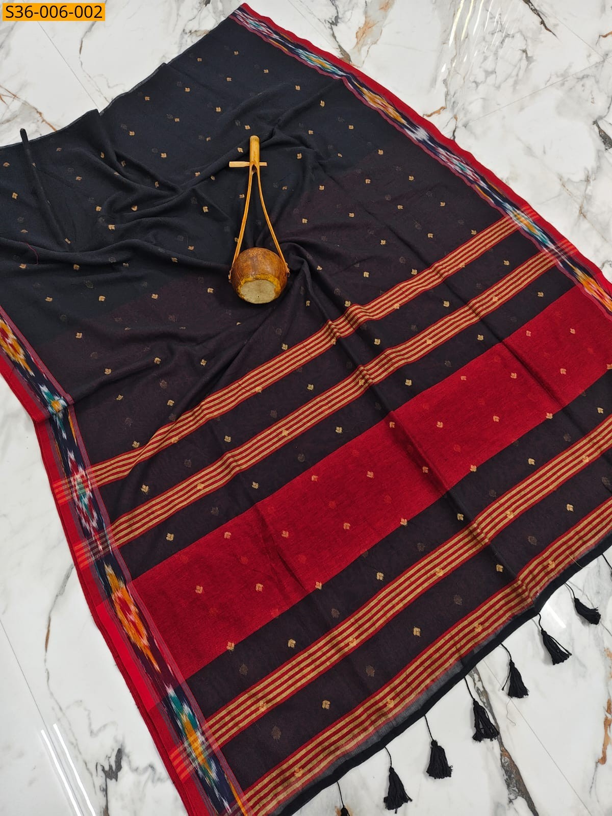 Fancy Bengal Cotton Saree