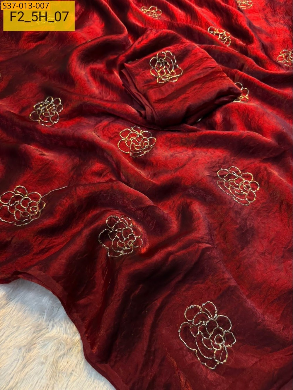 Fancy  Space Silk Saree