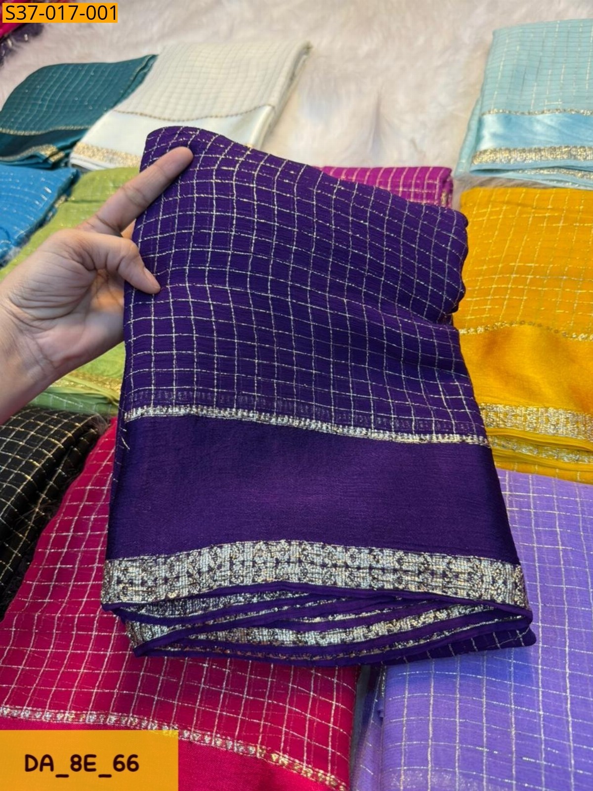 Fancy Viscose Georgette Saree
