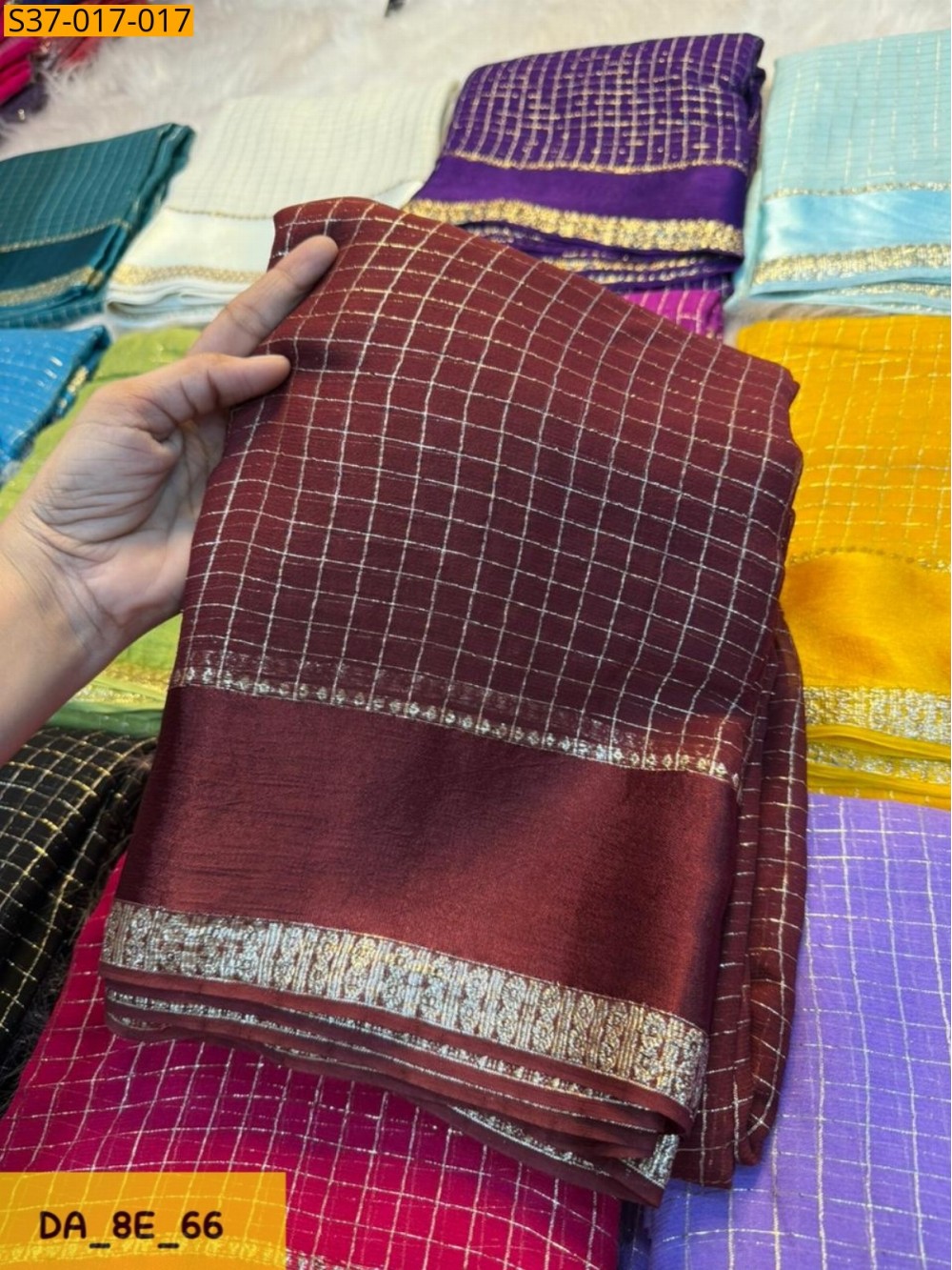 Fancy Viscose Georgette Saree
