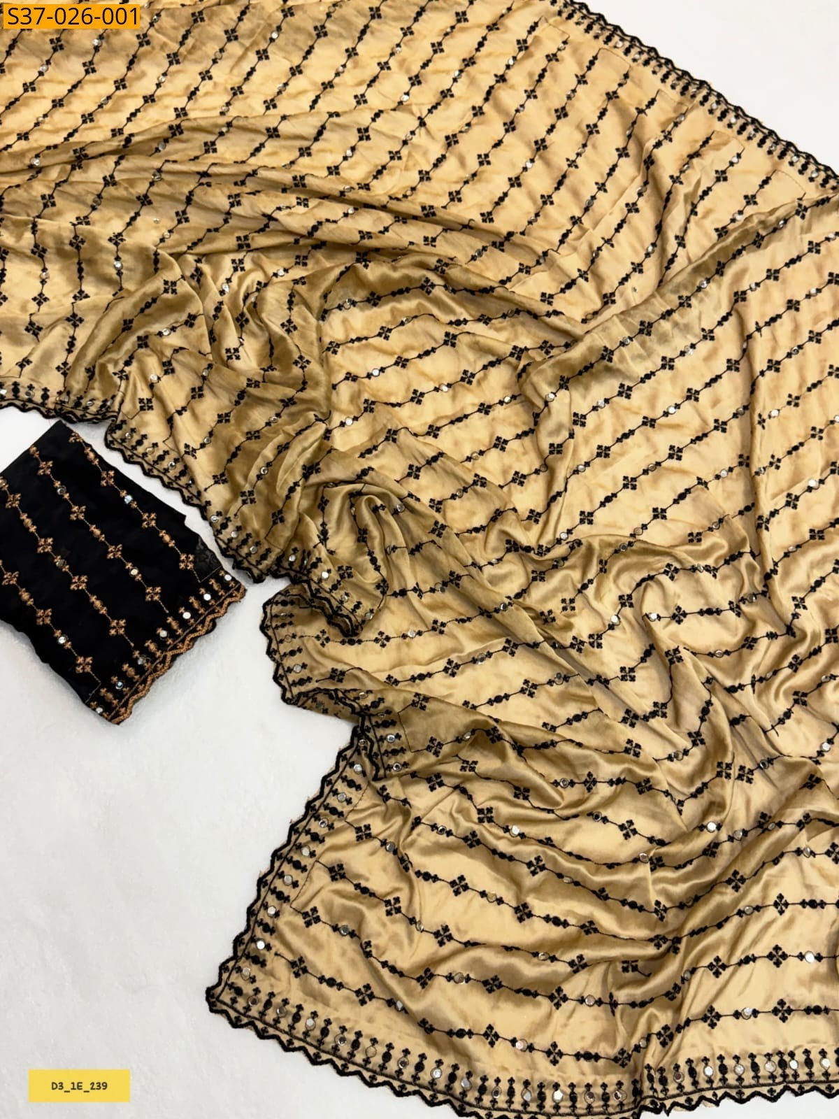 Brown Fancy Rangoli Silk  Saree