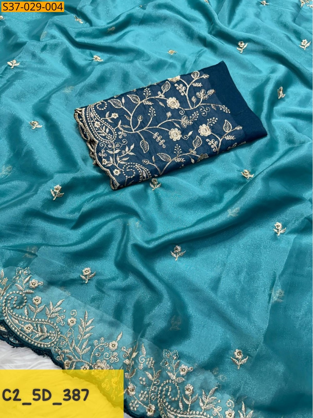 Fancy Star Georgette Sarees