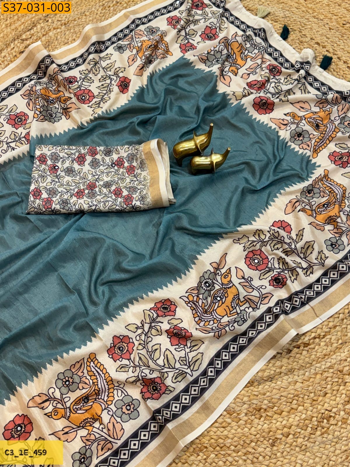 Morpitch Fancy Silk Sarees
