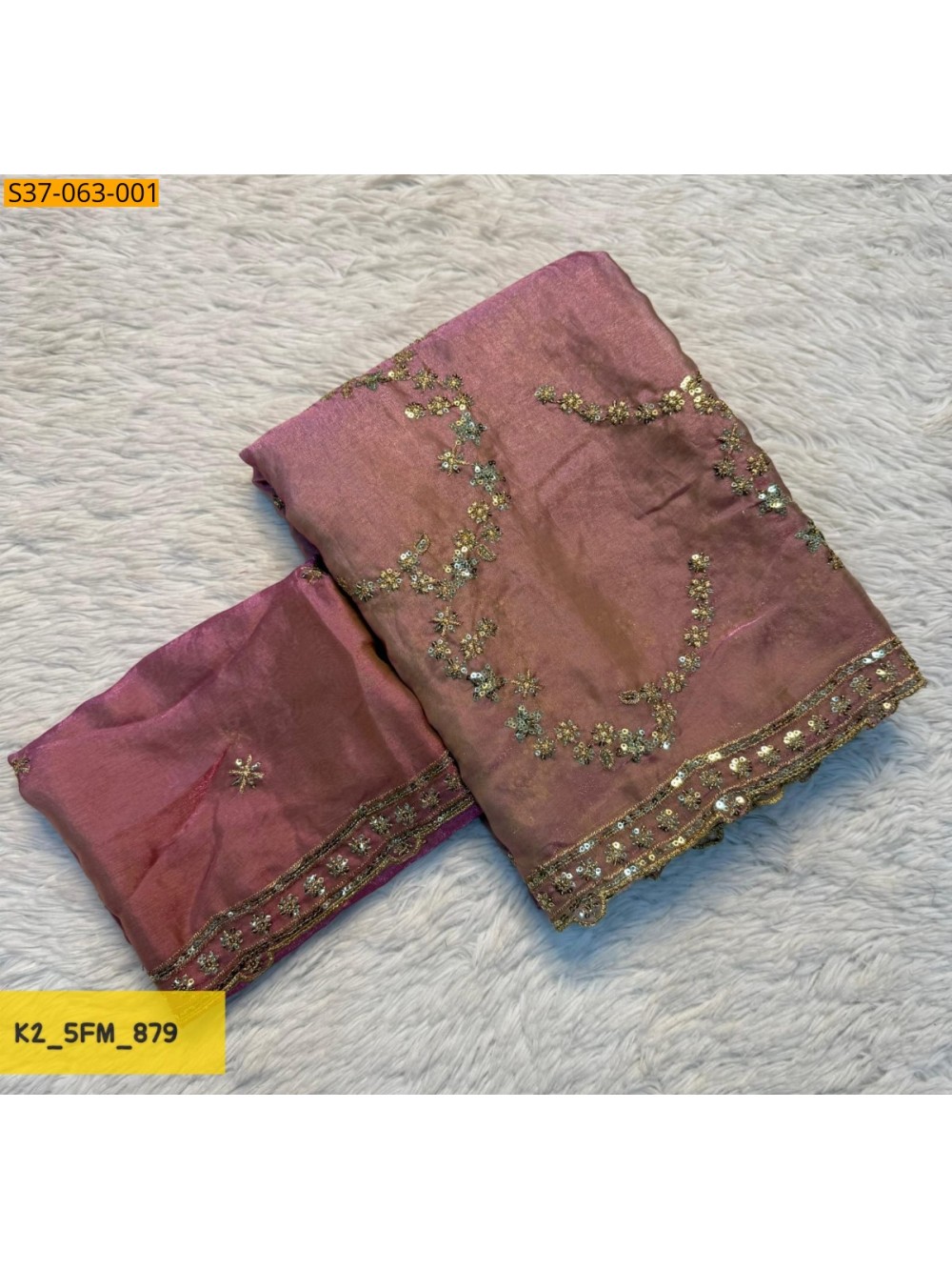 Fancy Space Silk Saree