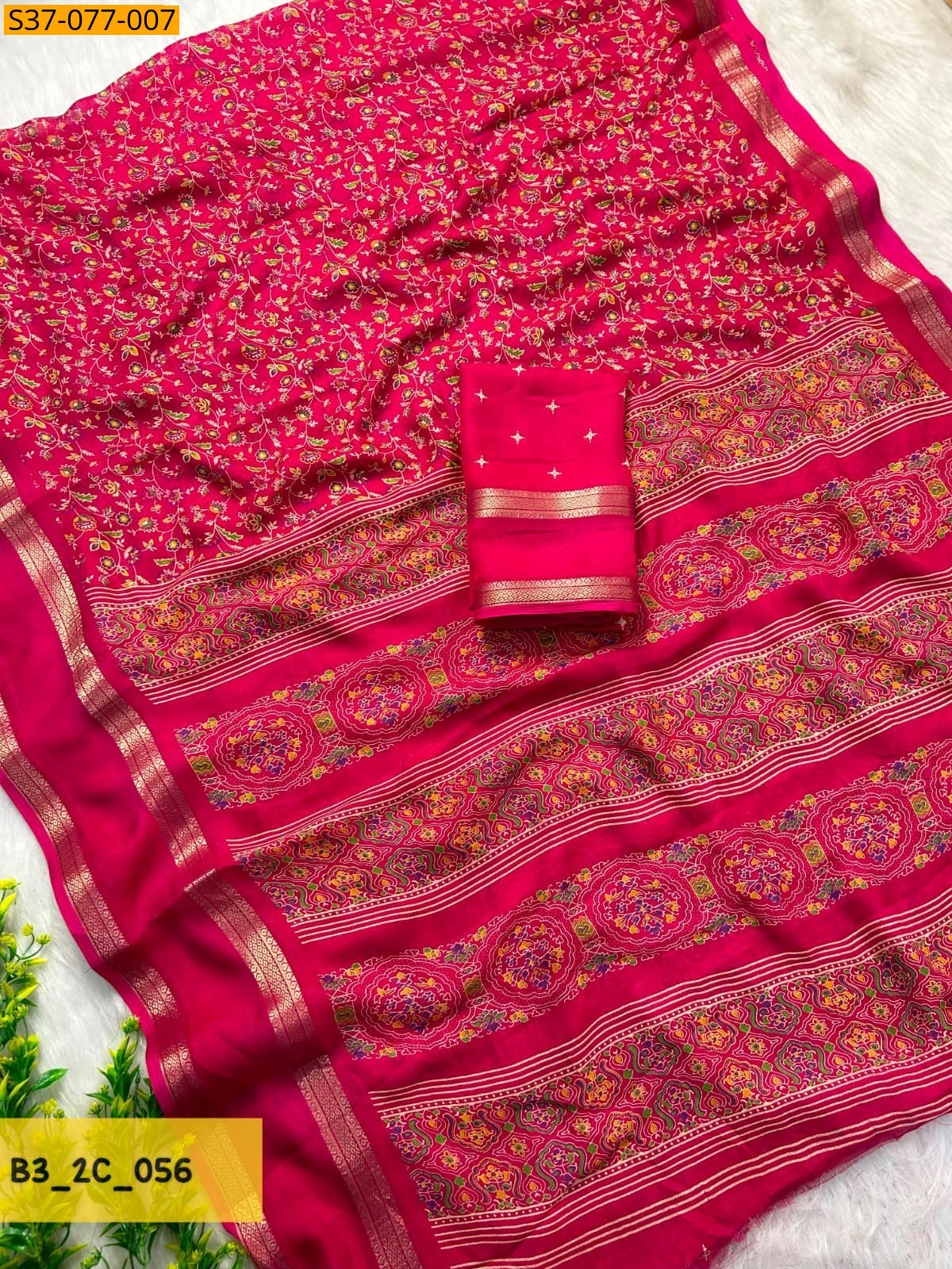 Pink Fancy MassMellow Saree