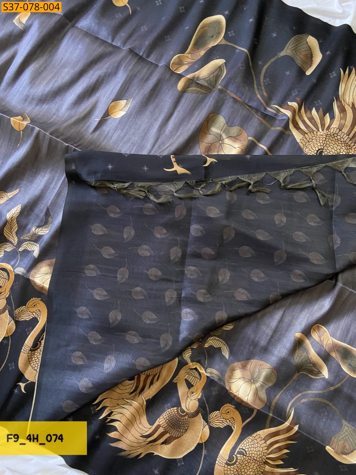 Fancy Soft Tussar Silk Saree