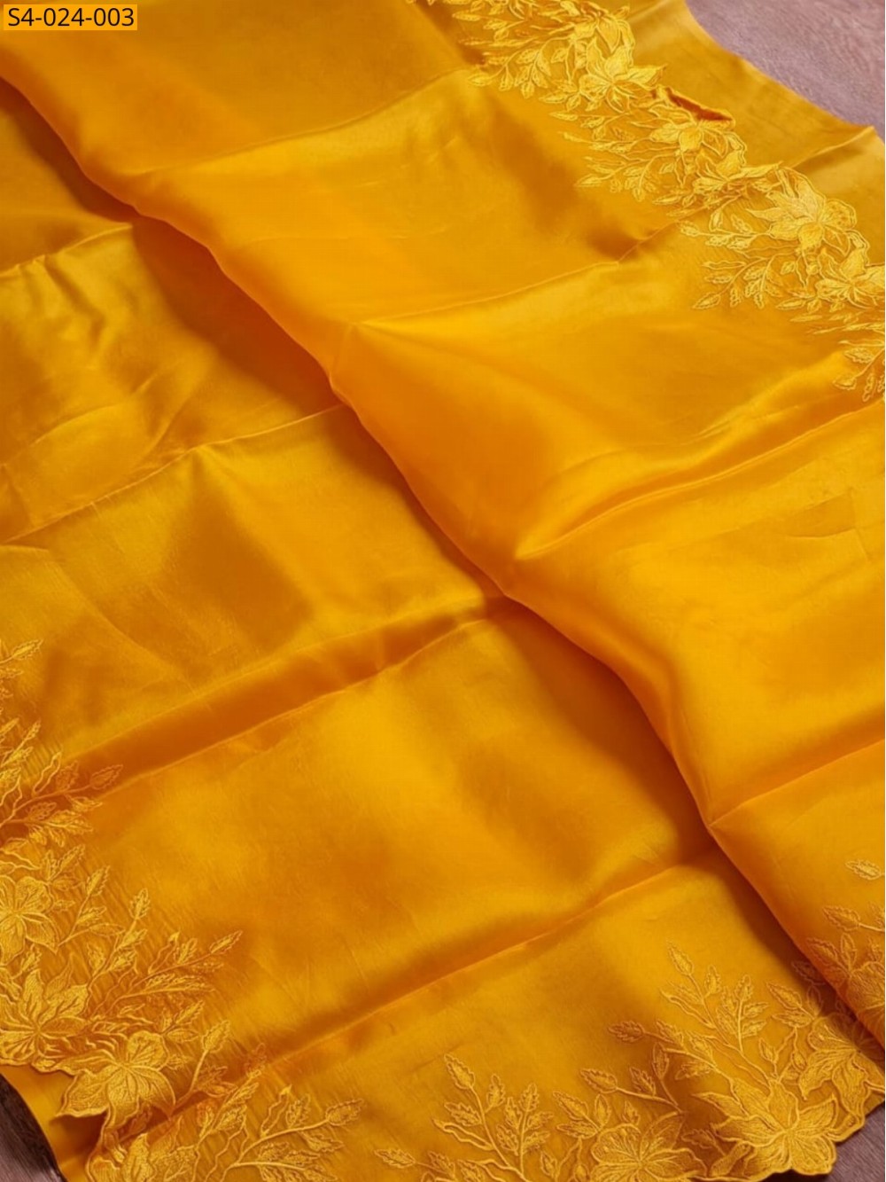 Fancy Banarasi Soft Organza Silk Saree