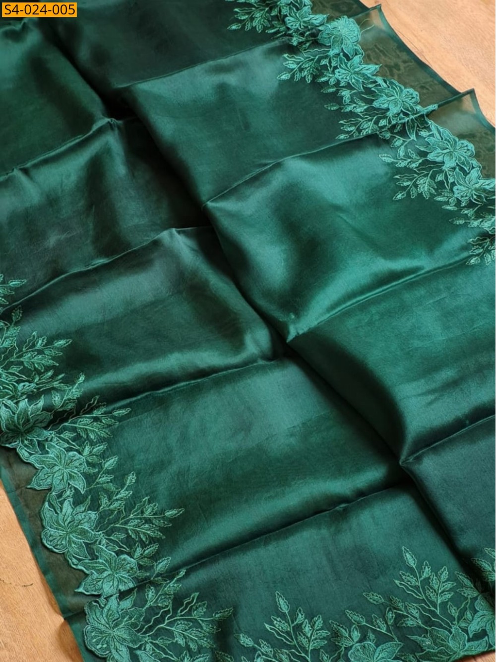 Fancy Banarasi Soft Organza Silk Saree