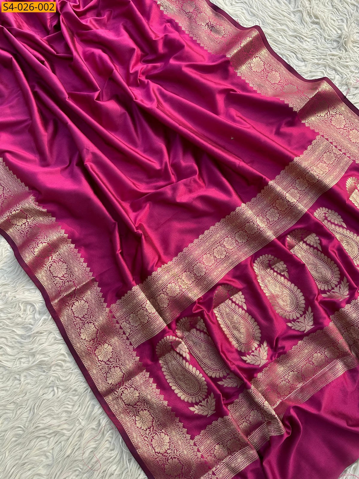 Pink Fancy Banarasi Soft Kanchi Kattan Silk Saree