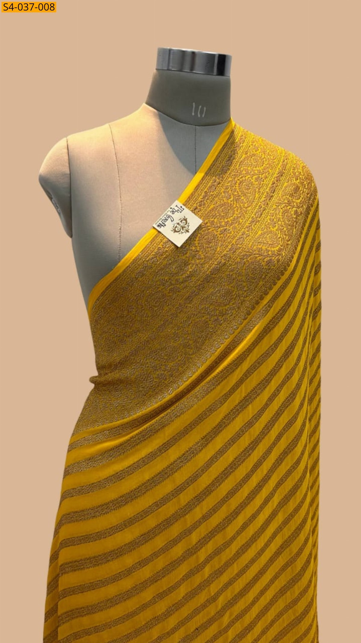 Yellow Soft warm soft silk sarees
