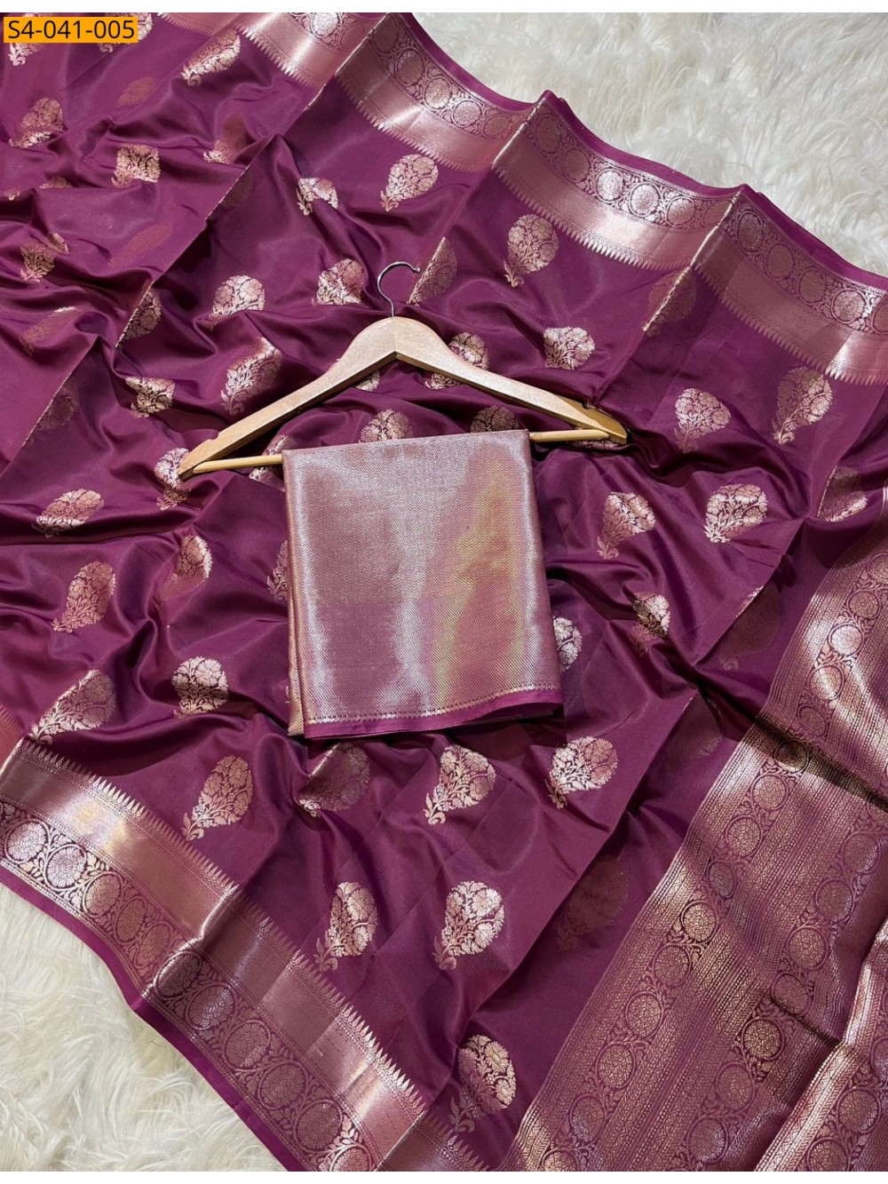 Banarasi Soft Katan Silk Saree