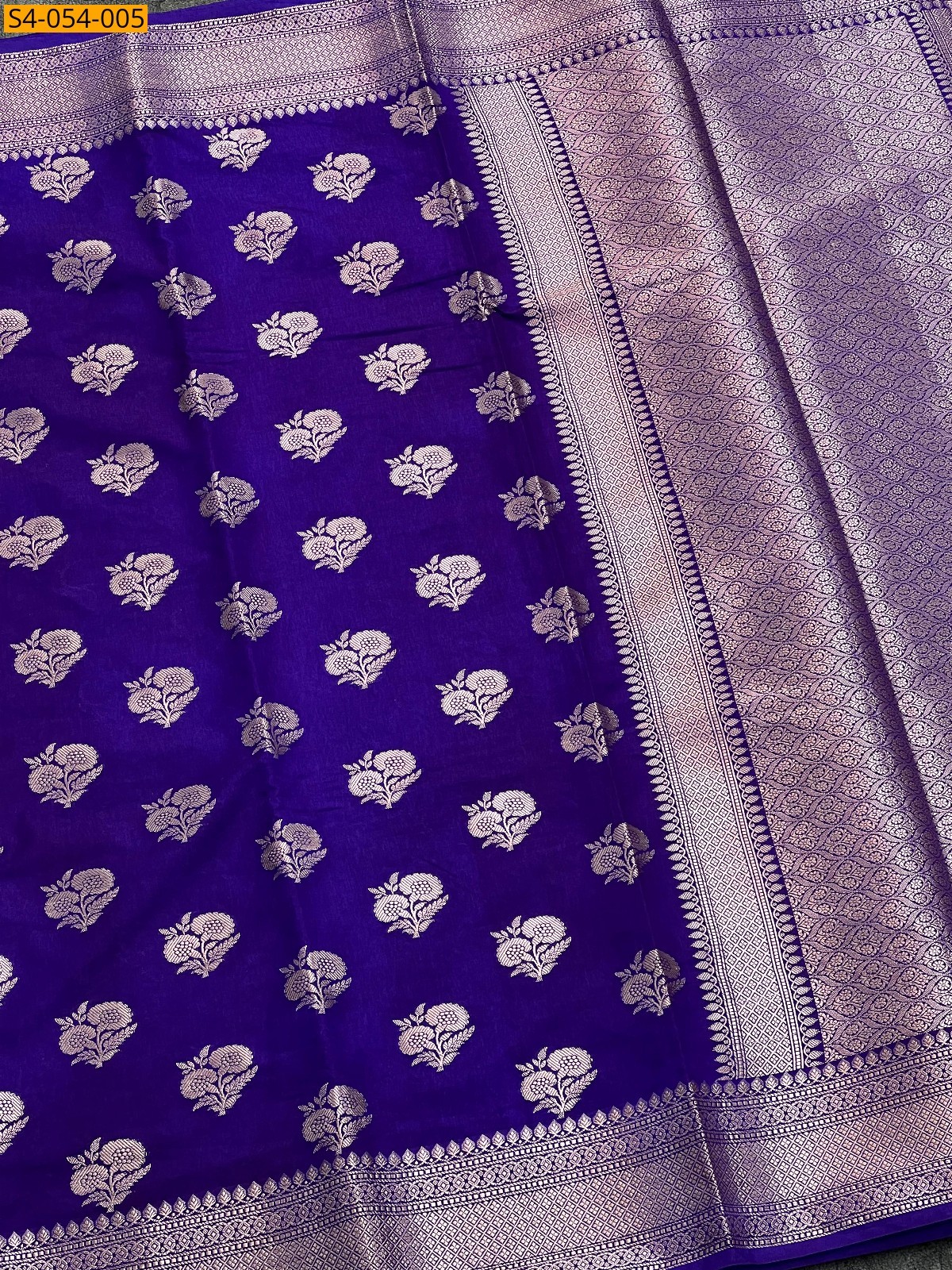 Purple Banarasi Soft Warm Silk Sarees