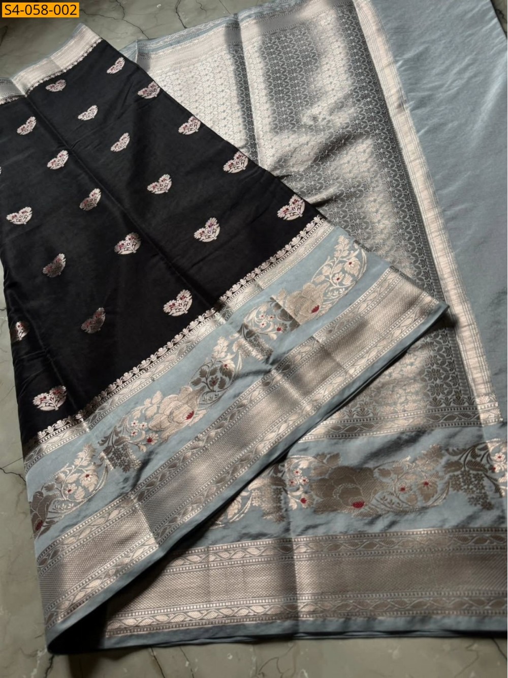 Banarasi Soft Raw Mango Silk Sarees