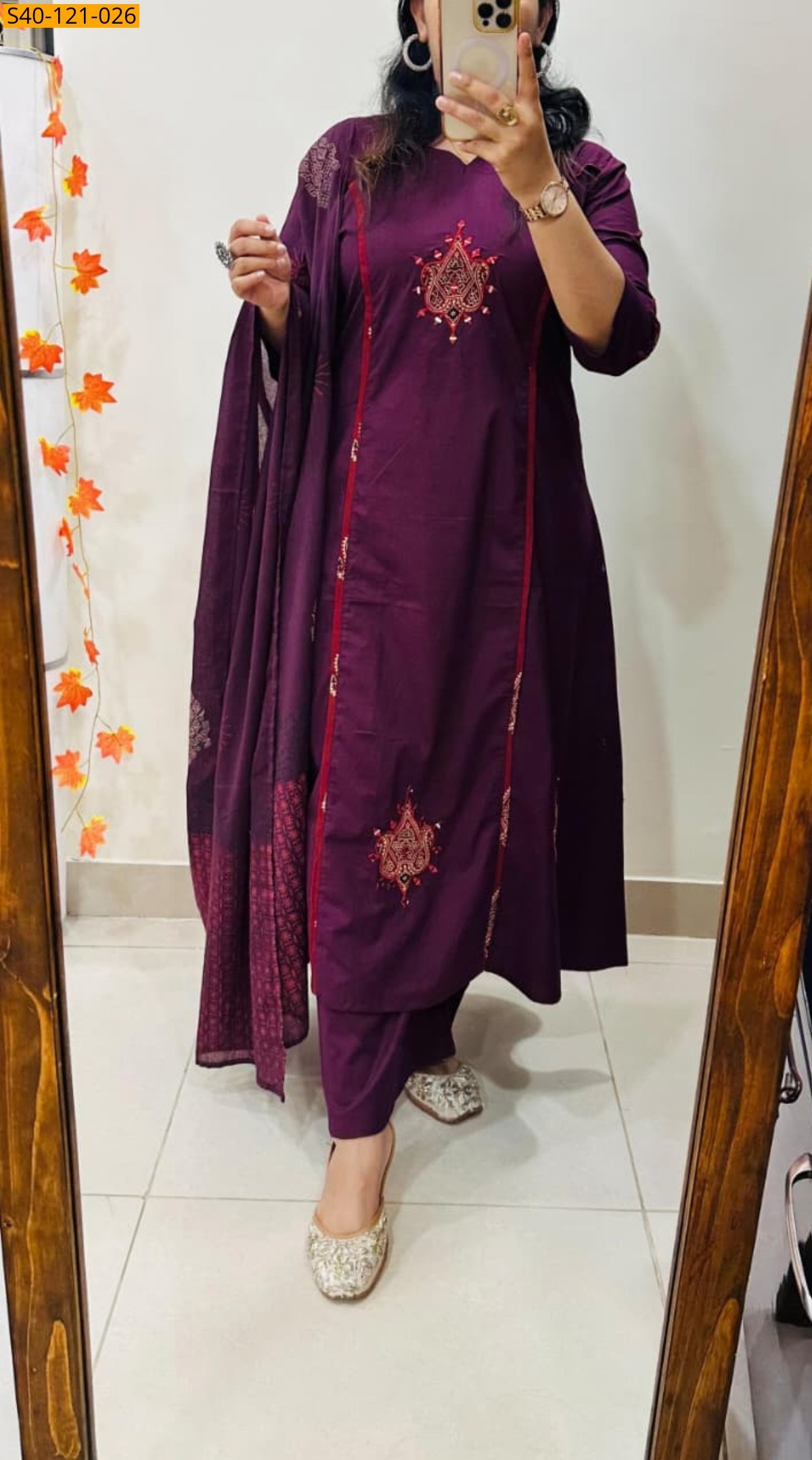 Fancy Dhabu Cotton Suit 