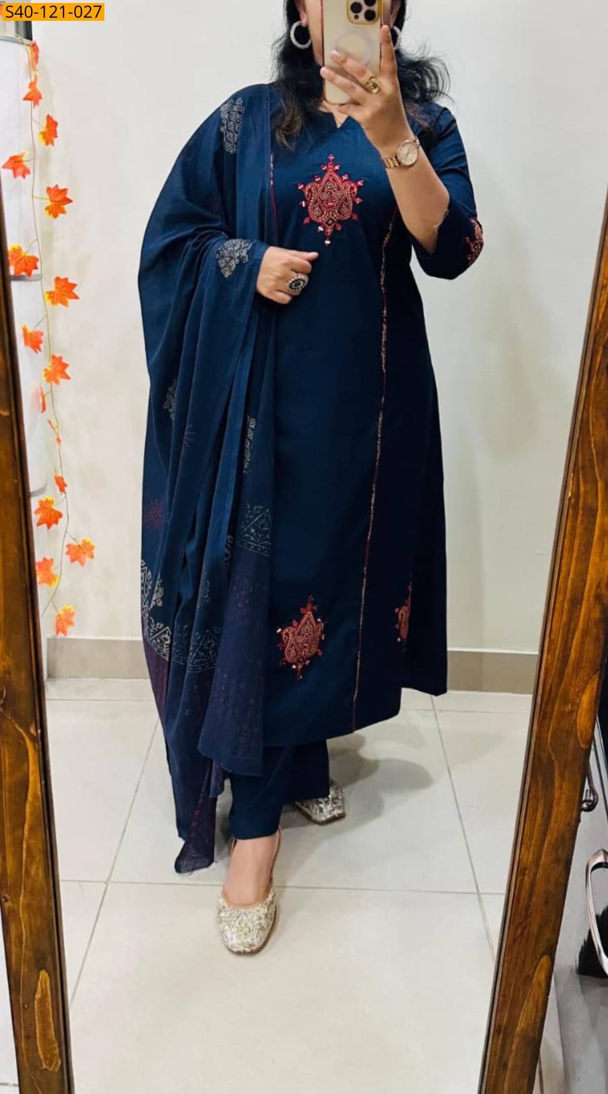 Fancy Dhabu Cotton Suit 