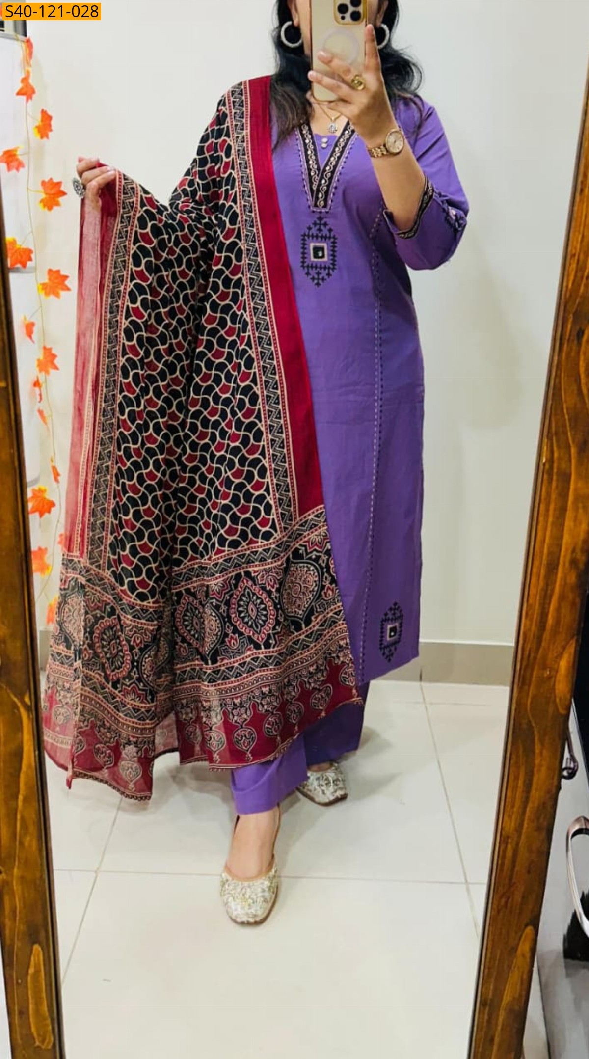 Fancy Dhabu Cotton Suit 