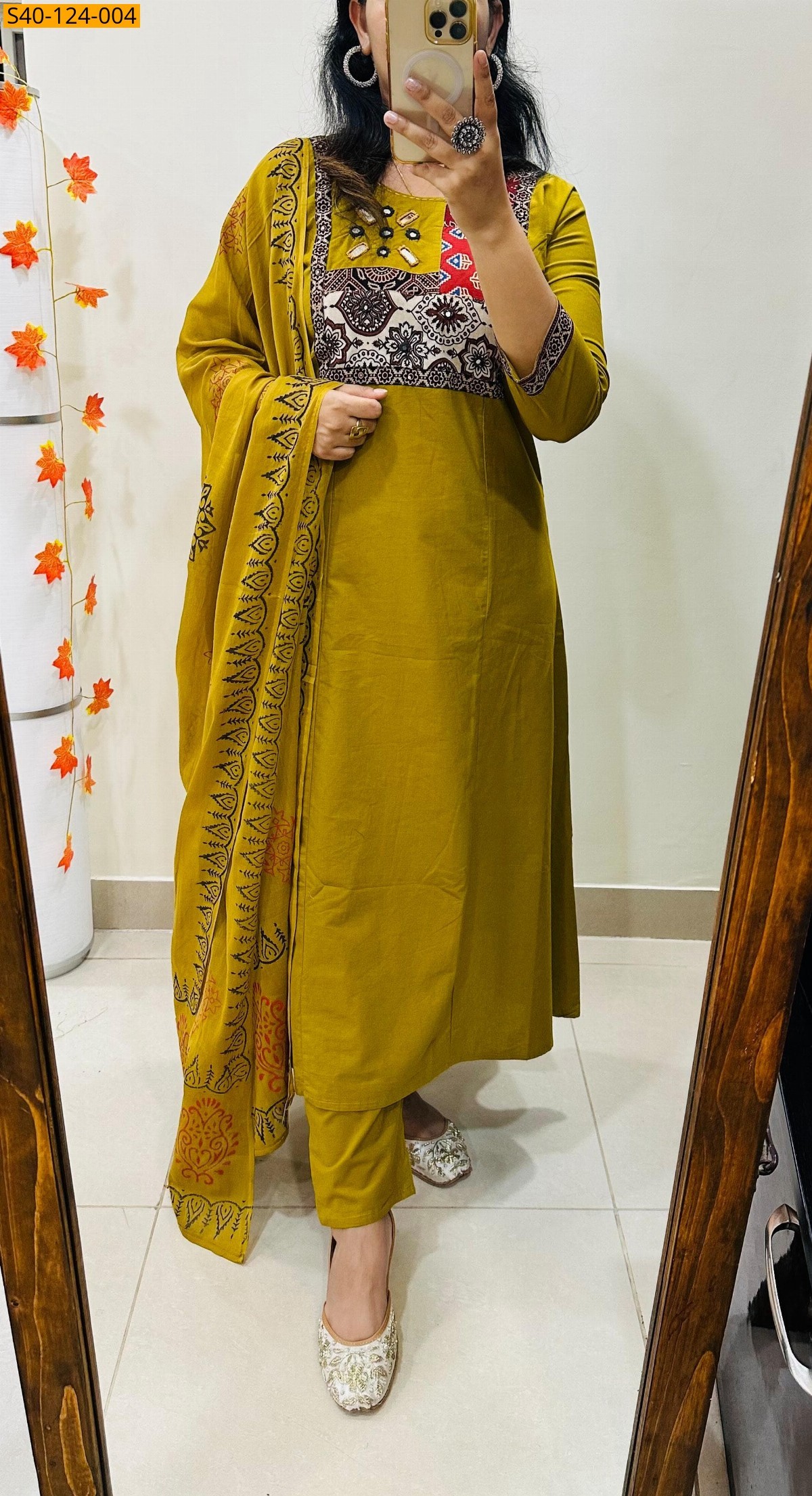 Mustard Premium Rich slub cotton