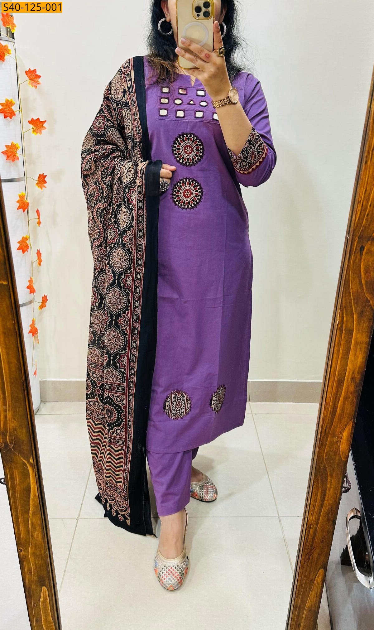 Violet Premium Rich slub cotton
