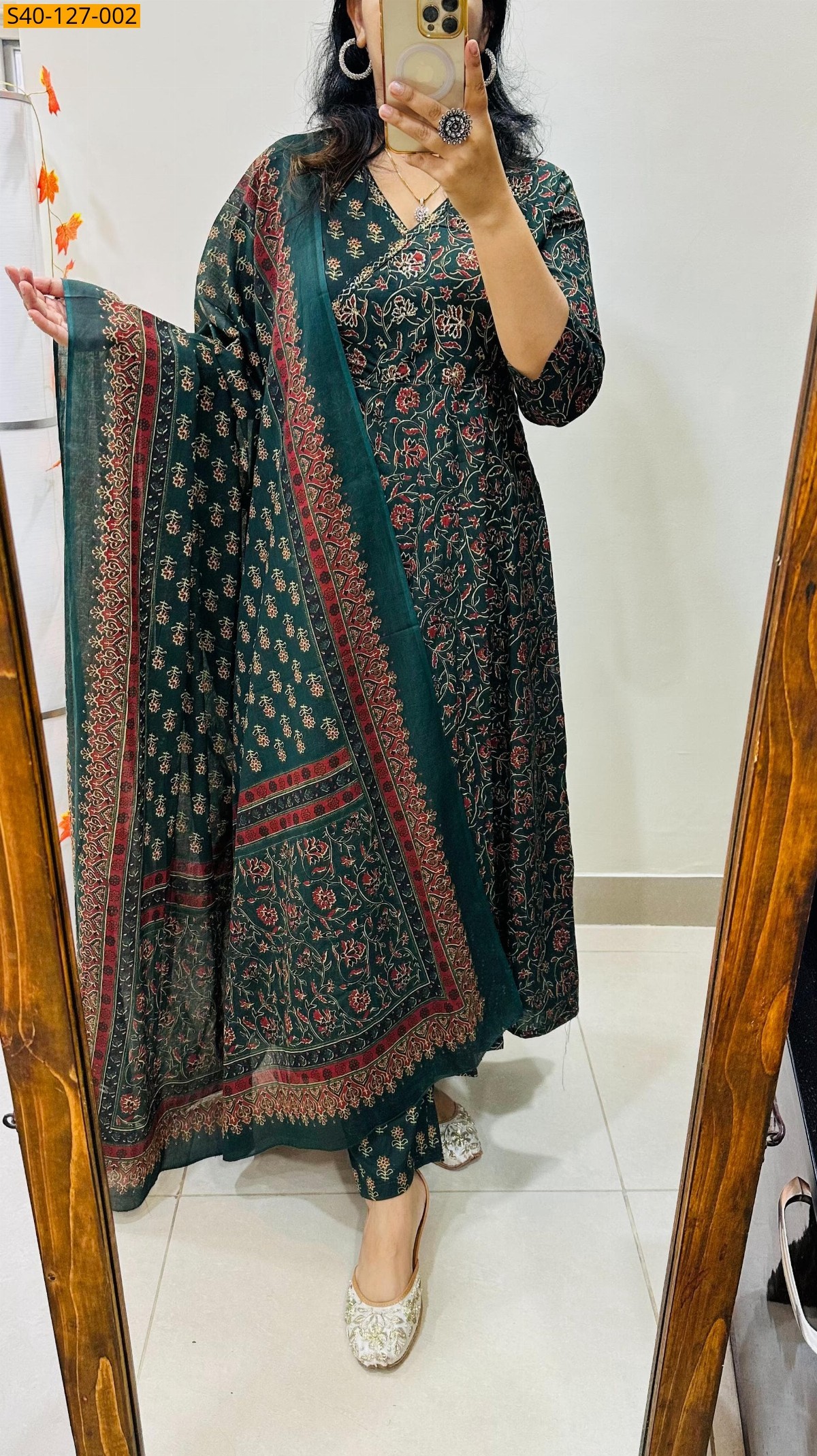Morpitch Fancy cotton kurta set