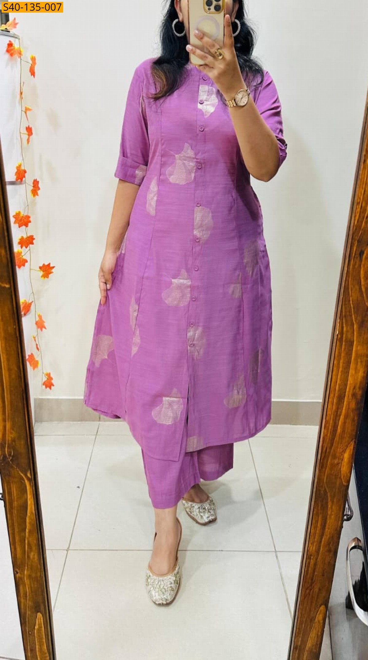 Pink Fancy  cotton co-ord  set